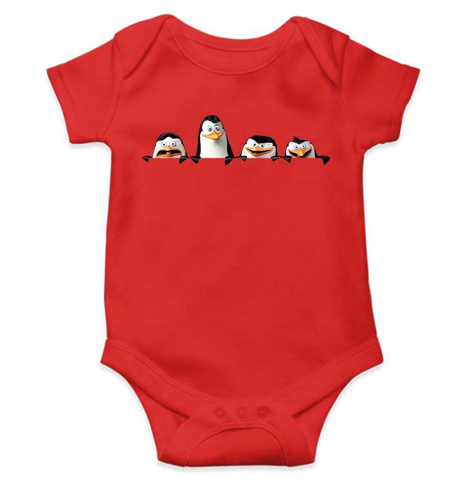 Funny Penguins Looking Abstract Rompers for Baby Boy- FunkyTradition FunkyTradition