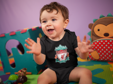 Load image into Gallery viewer, Liverpool Black Rompers for Baby Boy - KidsFashionVilla
