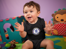 Load image into Gallery viewer, Chelsea Black Rompers for Baby Boy - KidsFashionVilla
