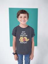 Load image into Gallery viewer, Funny Cartoon Half Sleeves T-Shirt for Boy-KidsFashionVilla
