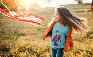 Messi Half Sleeves T-Shirt For Girls -KidsFashionVilla