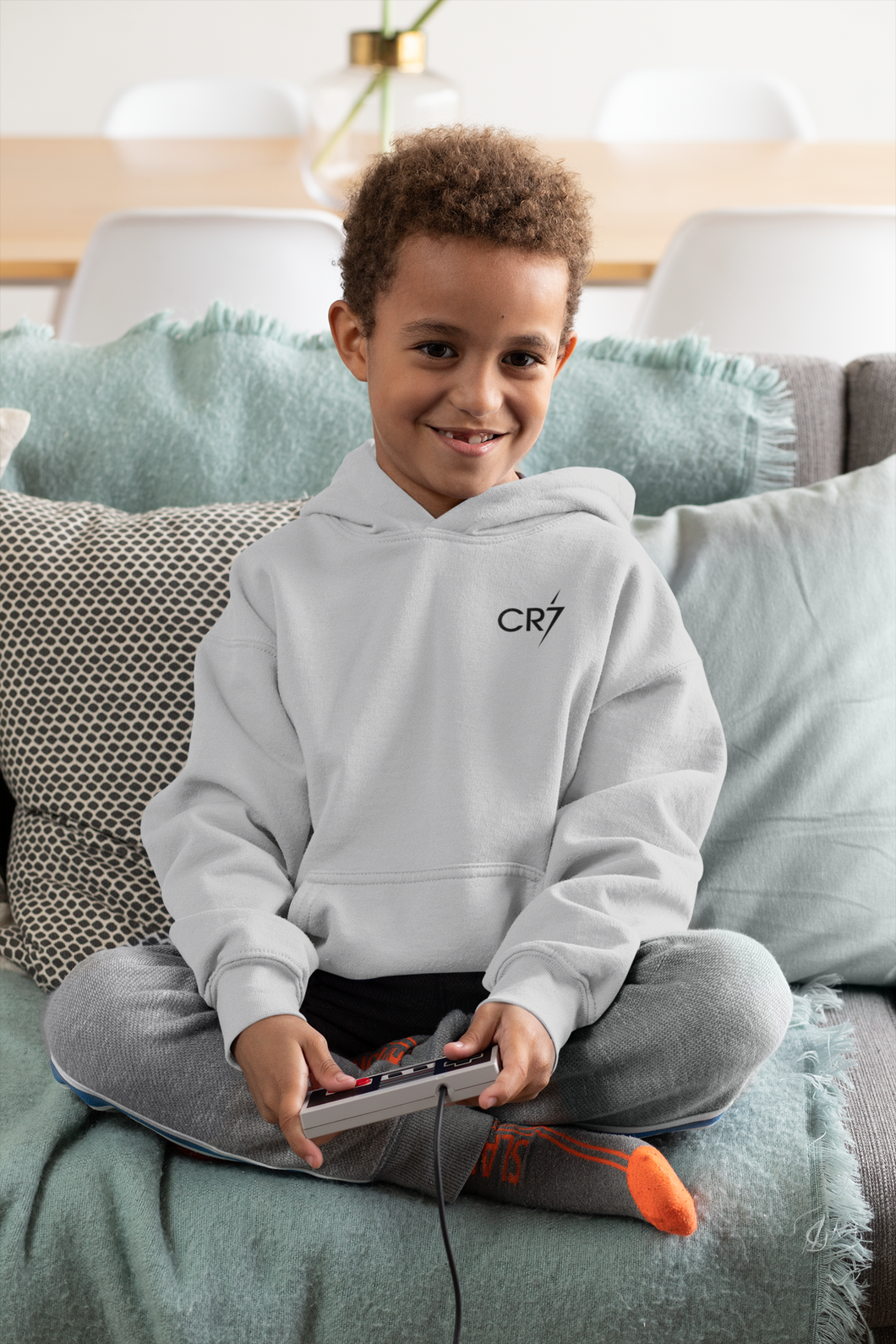 Ronaldo Cr7 Boy Hoodies-KidsFashionVilla