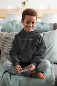 No Change No Growth Minimal Boy Hoodies-KidsFashionVilla