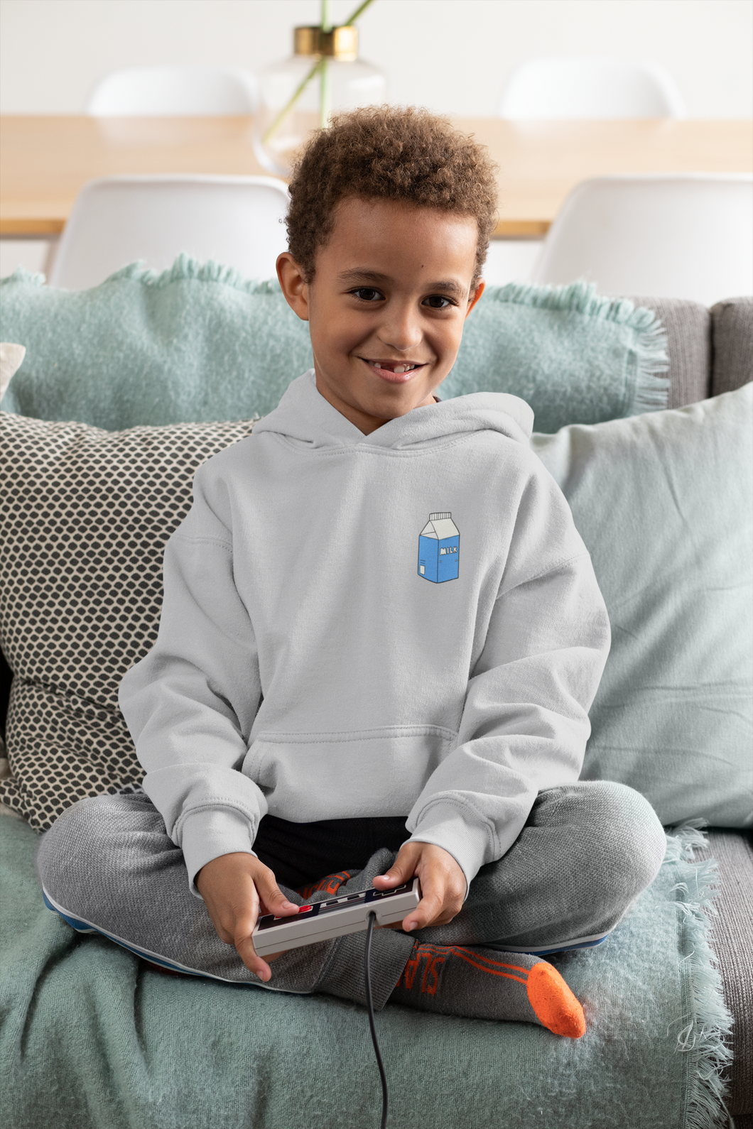 Milk Minimal Boy Hoodies-KidsFashionVilla