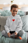 8 Bit Heart Minimal Boy Hoodies-KidsFashionVilla