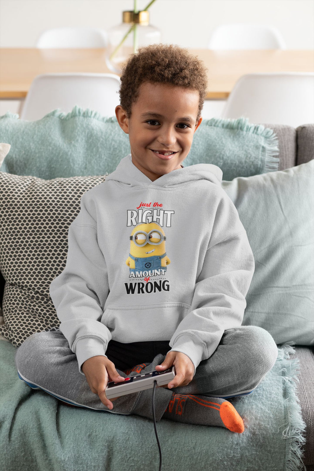 Cartoon Quotes Boy Hoodies-KidsFashionVilla