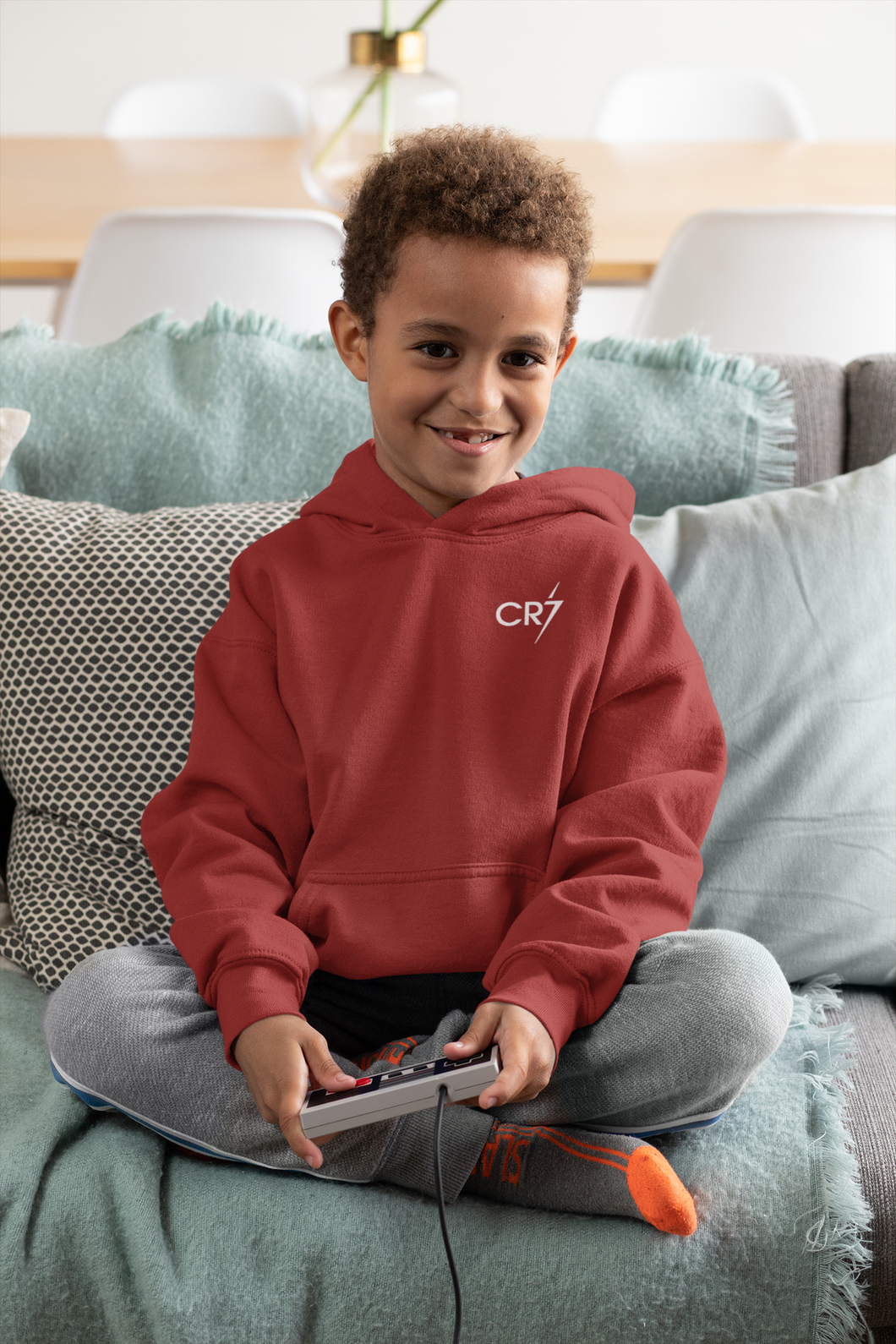 Ronaldo Cr7 Boy Hoodies-KidsFashionVilla