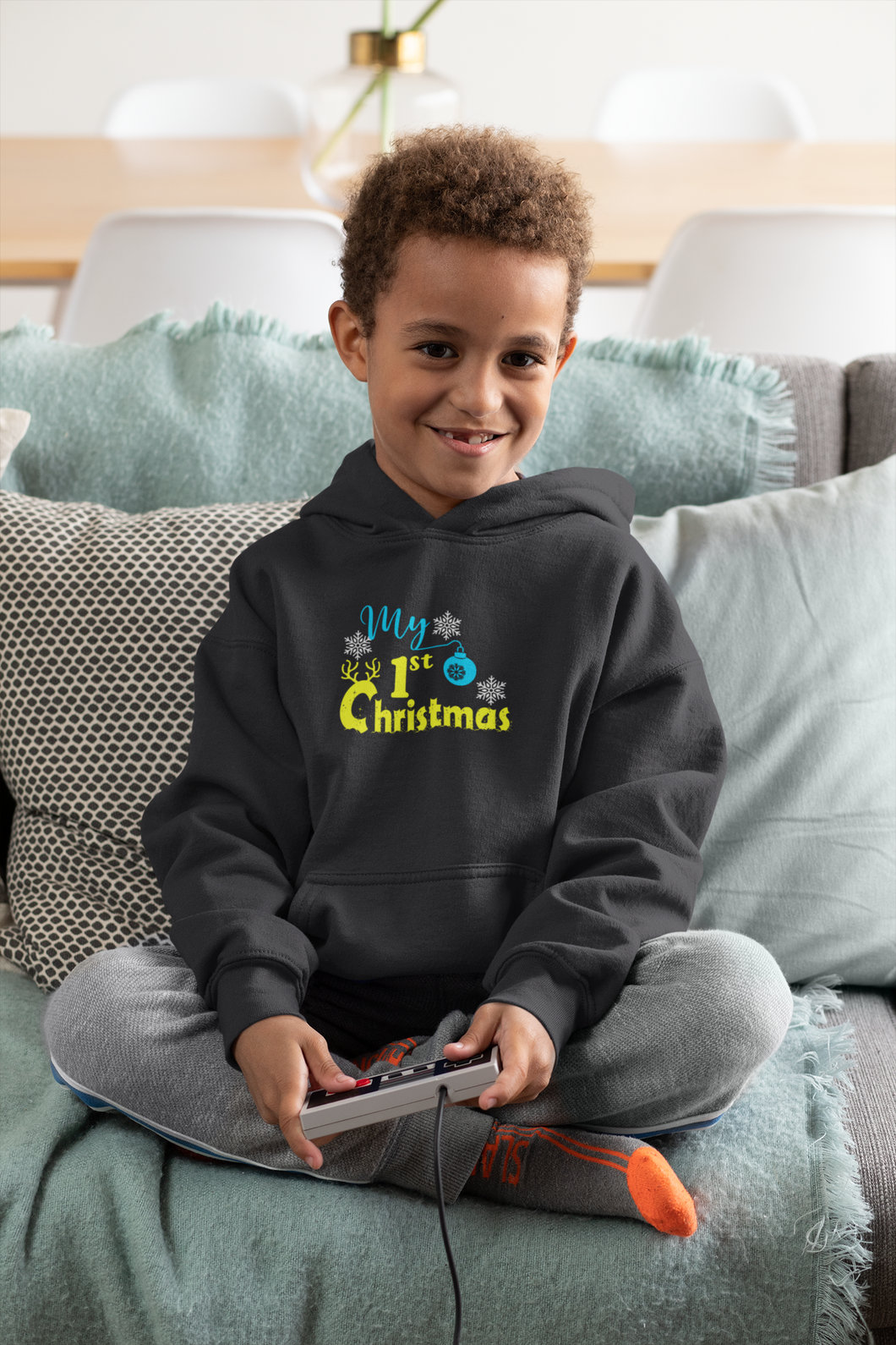 First Christmas Boy Hoodies-KidsFashionVilla