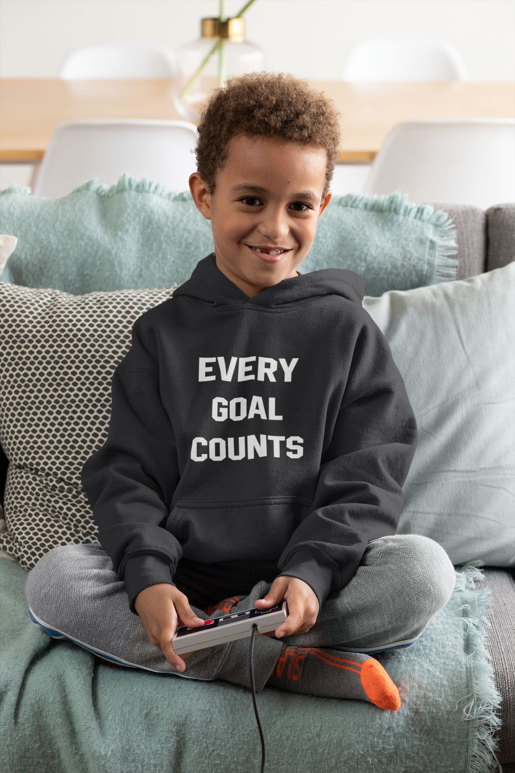 Every Goals Counts Boy Hoodies-KidsFashionVilla