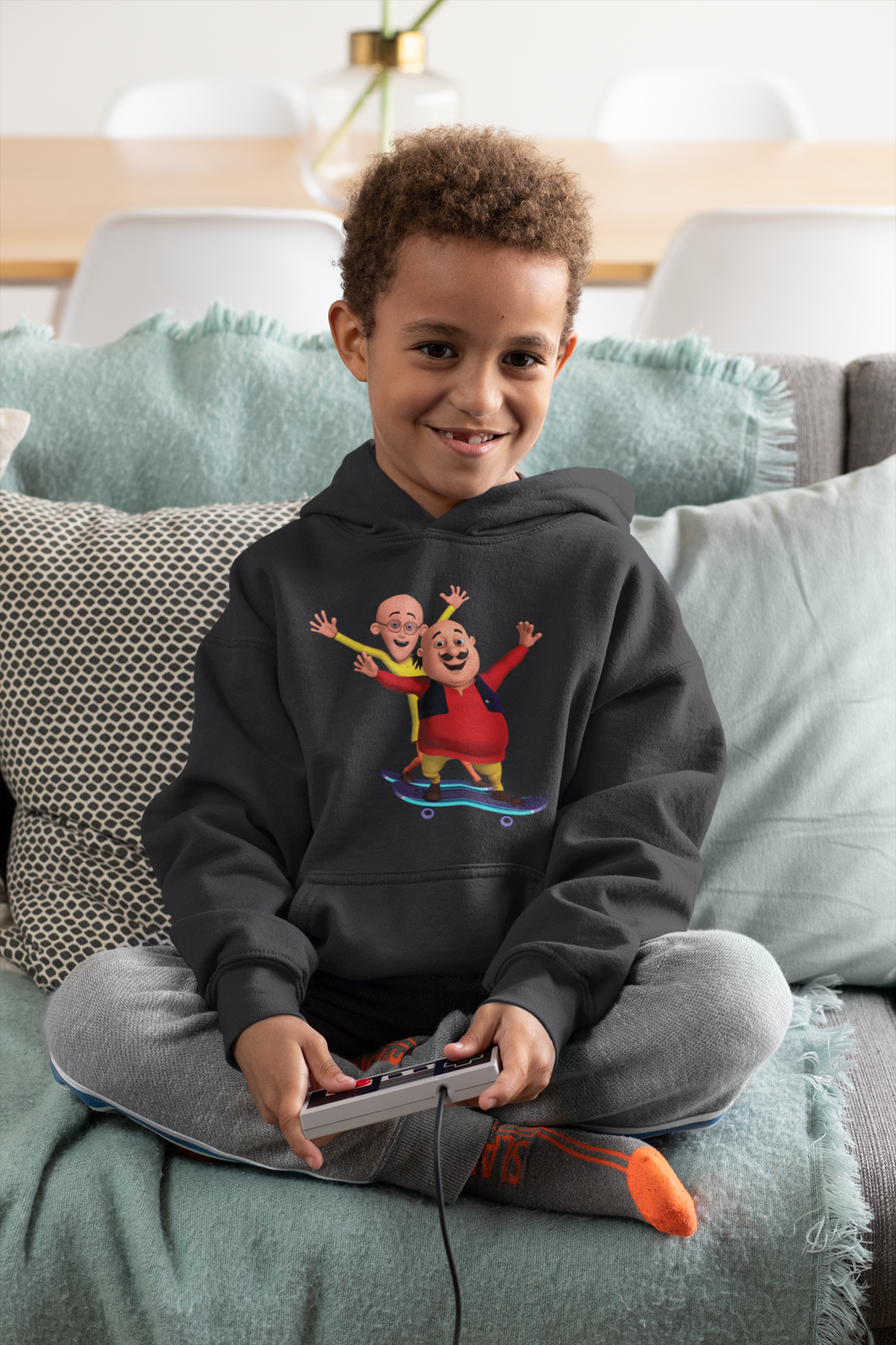 Cute Cartoon Boy Hoodies-KidsFashionVilla