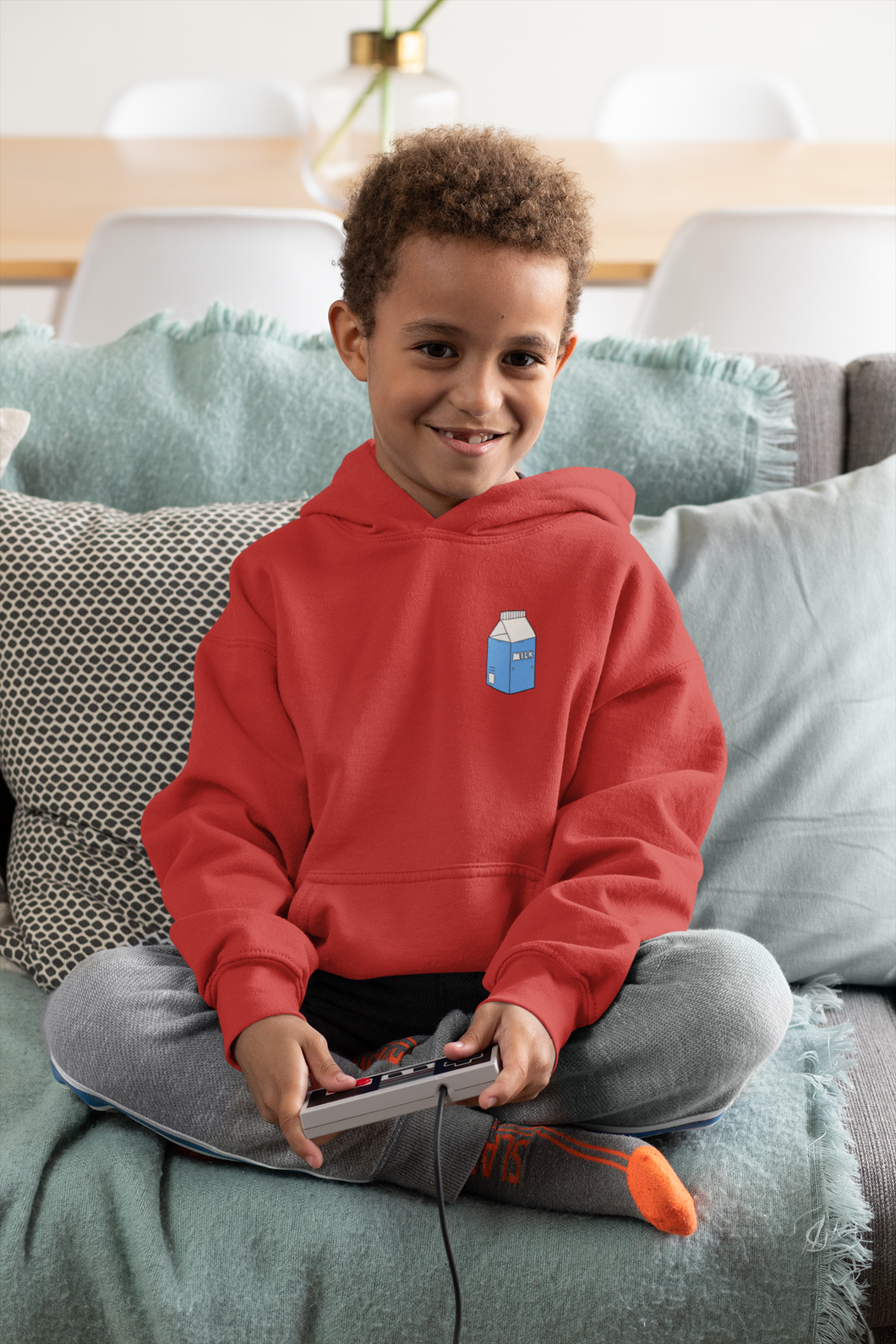 Milk Minimal Boy Hoodies-KidsFashionVilla