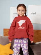 Load image into Gallery viewer, The North Remembers Web Series Girl Hoodies-KidsFashionVilla
