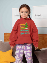 Load image into Gallery viewer, Gift Under Christmas Tree Girl Hoodies-KidsFashionVilla
