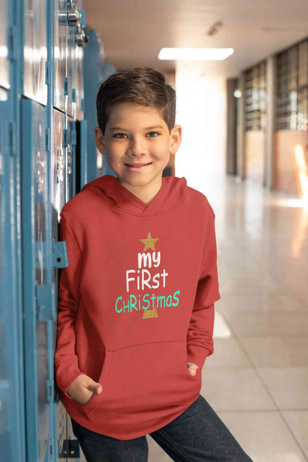 My First Christmas Boy Hoodies-KidsFashionVilla