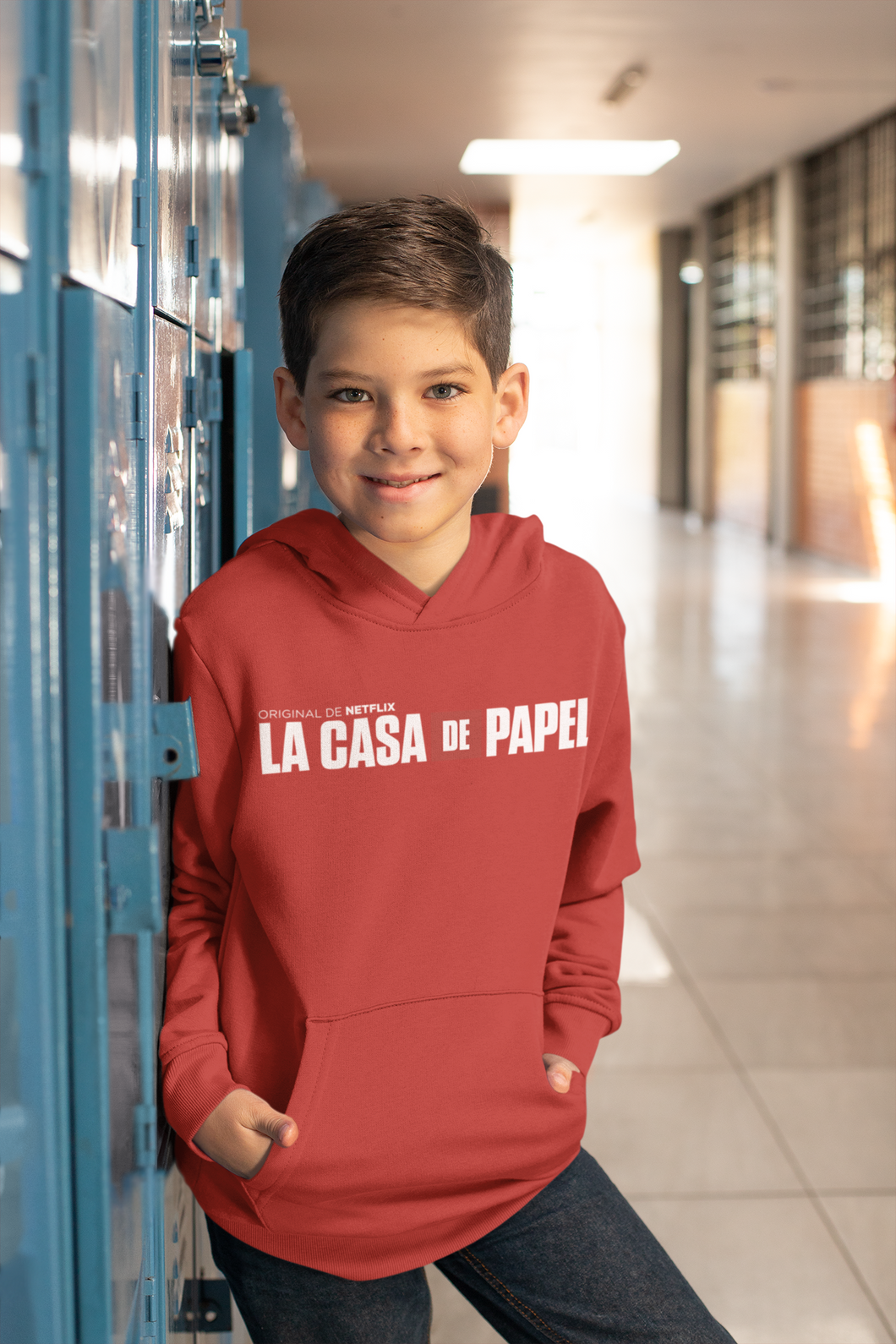 La Casa De Papel Money Heist Boy Hoodies-KidsFashionVilla