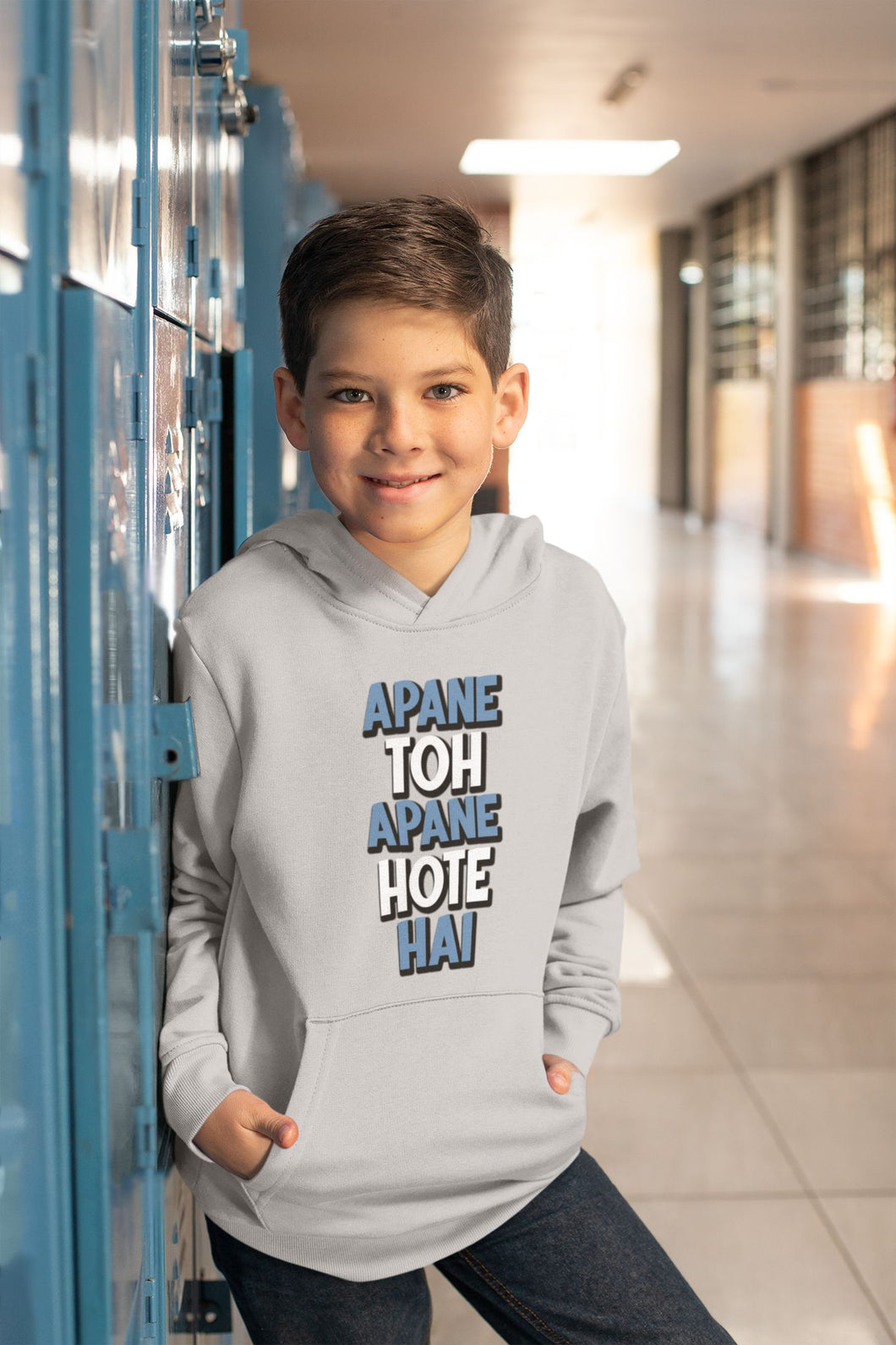 Apne Toh Apne Hote Hain Boy Hoodies-KidsFashionVilla