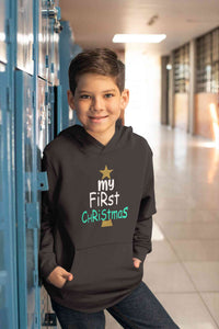 My First Christmas Boy Hoodies-KidsFashionVilla