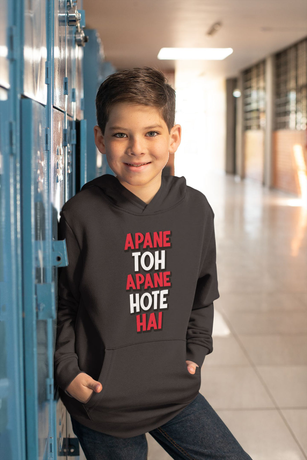 Apne Toh Apne Hote Hain Boy Hoodies-KidsFashionVilla