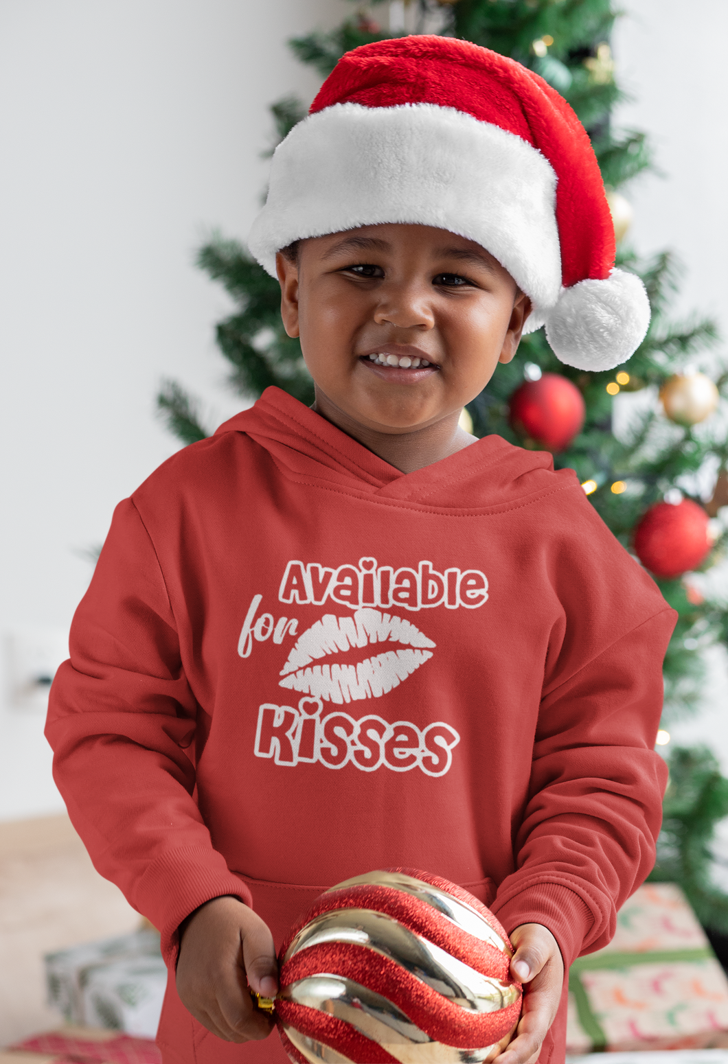 Available For Kisses New Year Boy Hoodies-KidsFashionVilla