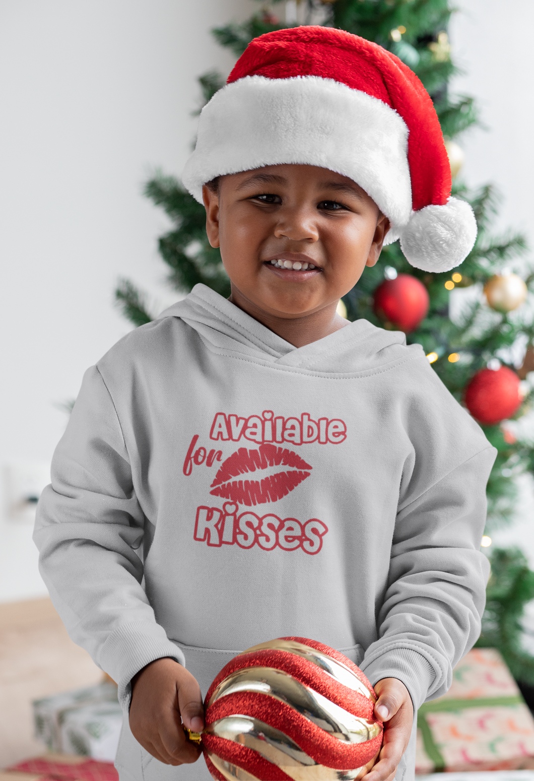 Available For Kisses New Year Boy Hoodies-KidsFashionVilla