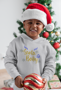 Santa Baby Christmas Boy Hoodies-KidsFashionVilla