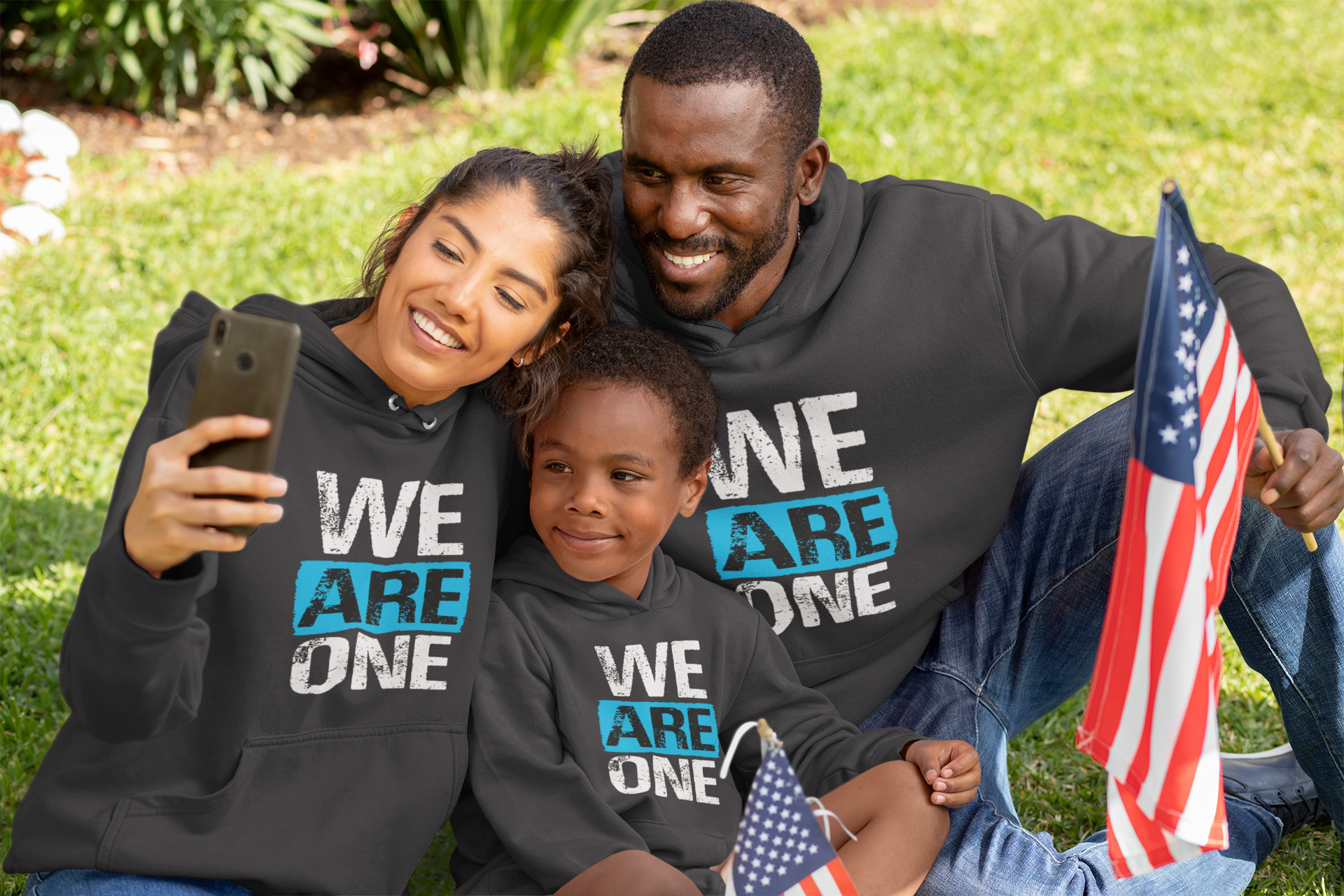 We Are One Family Matching Family Hoodies KidsFashionVilla