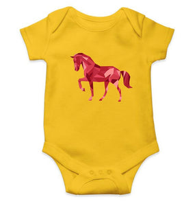 Horse Abstract Rompers for Baby Boy- FunkyTradition FunkyTradition