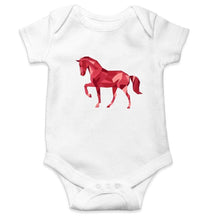 Load image into Gallery viewer, Horse Abstract Rompers for Baby Boy- FunkyTradition FunkyTradition
