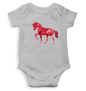 Horse Abstract Rompers for Baby Boy- FunkyTradition FunkyTradition