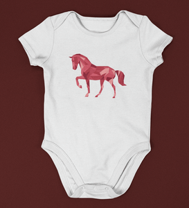 Horse Abstract Rompers for Baby Boy- FunkyTradition FunkyTradition