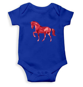 Horse Abstract Rompers for Baby Boy- FunkyTradition FunkyTradition