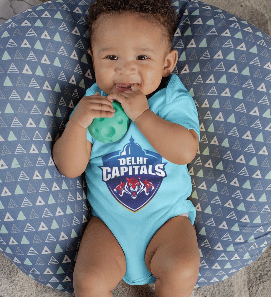 IPL Delhi Capitals DC Rompers for Baby Boy - FunkyTradition FunkyTradition