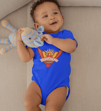 Load image into Gallery viewer, IPL Sunrisers Hyderabad SRH Rompers for Baby Boy Rompers for Baby Boy - FunkyTradition FunkyTradition
