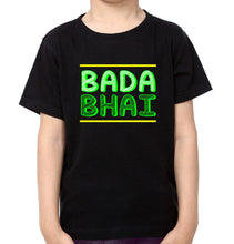 Load image into Gallery viewer, Bada Bhai Chota Bhai Brother-Brother Kids Half Sleeves T-Shirts -KidsFashionVilla
