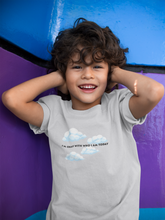 Load image into Gallery viewer, Its Okay Who I Am Today Minimals Half Sleeves T-Shirt for Boy-KidsFashionVilla
