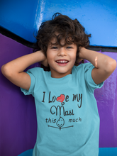 Load image into Gallery viewer, I Love My Masi Half Sleeves T-Shirt for Boy-KidsFashionVilla
