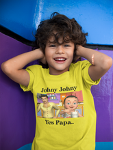 Load image into Gallery viewer, Johny Johny Yes Papa Poem Half Sleeves T-Shirt for Boy-KidsFashionVilla

