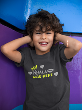 Load image into Gallery viewer, Khala Was Here Eid Half Sleeves T-Shirt for Boy-KidsFashionVilla
