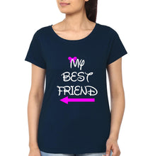 Load image into Gallery viewer, My Best Friend Mother and Daughter Matching T-Shirt- KidsFashionVilla
