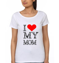 Load image into Gallery viewer, I Love My Mom I Love My Kid Mother and Daughter Matching T-Shirt- KidsFashionVilla
