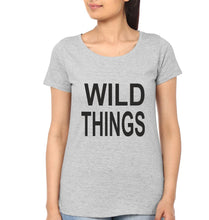 Load image into Gallery viewer, Queen Of All The Wild Things Wild Things Mother and Daughter Matching T-Shirt- KidsFashionVilla
