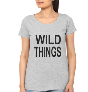 Queen Of All The Wild Things Wild Things Mother and Daughter Matching T-Shirt- KidsFashionVilla