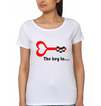 Load image into Gallery viewer, To My Heart The Key To Mother and Daughter Matching T-Shirt- KidsFashionVilla
