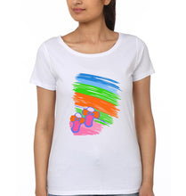 Load image into Gallery viewer, Slippers Mother and Daughter Matching T-Shirt- KidsFashionVilla
