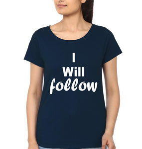 Where You Lead & I Will Follow Mother and Daughter Matching T-Shirt- KidsFashionVilla