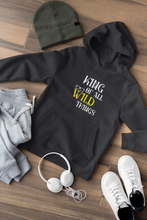 Load image into Gallery viewer, My Boy Is My King Mother And Son Black Matching Hoodies- KidsFashionVilla
