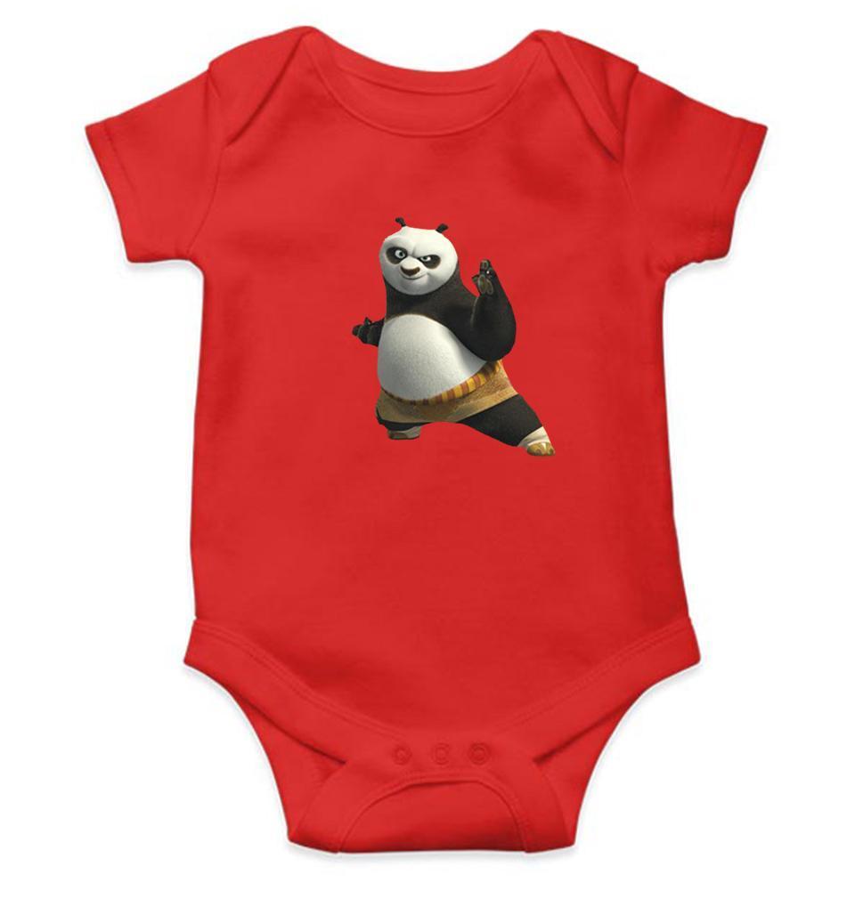 Kung Fu Panda Abstract Rompers for Baby Boy- FunkyTradition FunkyTradition