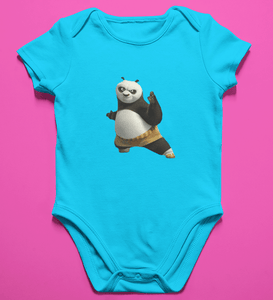 Kung Fu Panda Abstract Rompers for Baby Boy- FunkyTradition FunkyTradition