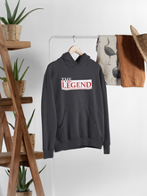 Load image into Gallery viewer, The Legend Mother And Son Black Matching Hoodies- KidsFashionVilla
