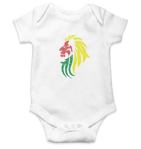 Lion Abstract Rompers for Baby Boy- FunkyTradition FunkyTradition